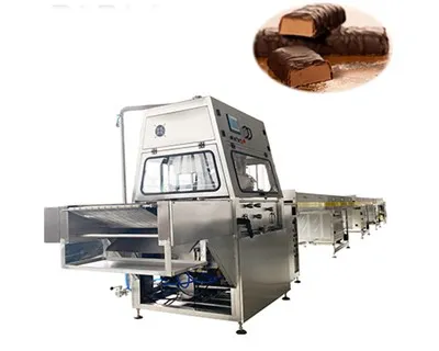 Grote capaciteit P400 Chocolate Verbruik machine met koeltunnel